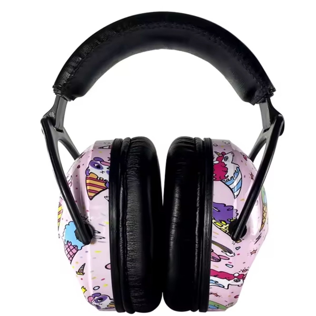 Casque anti bruit enfant présenté seul avec forme équilibrée et design léger