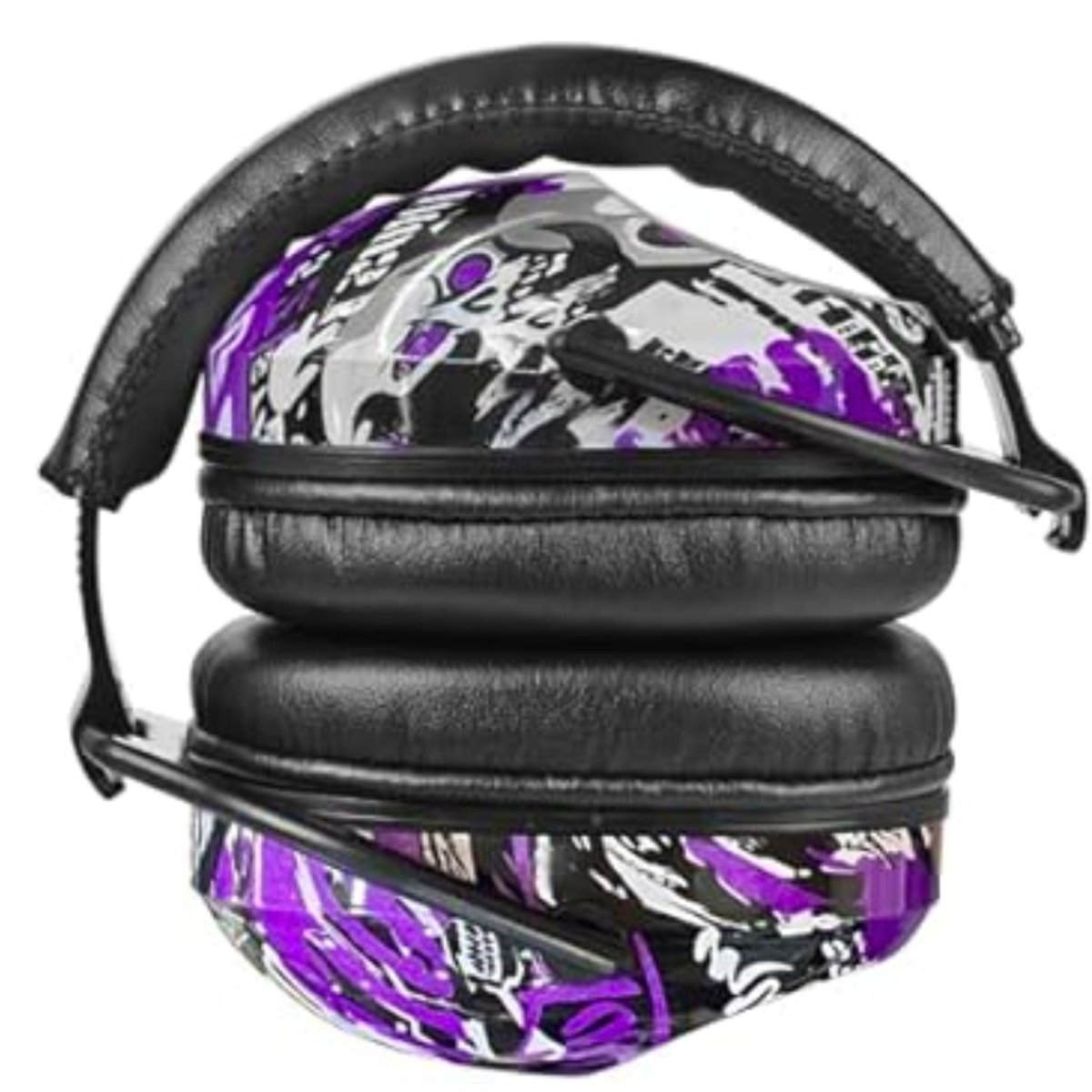 Casque antibruit enfant plié pour un transport facile