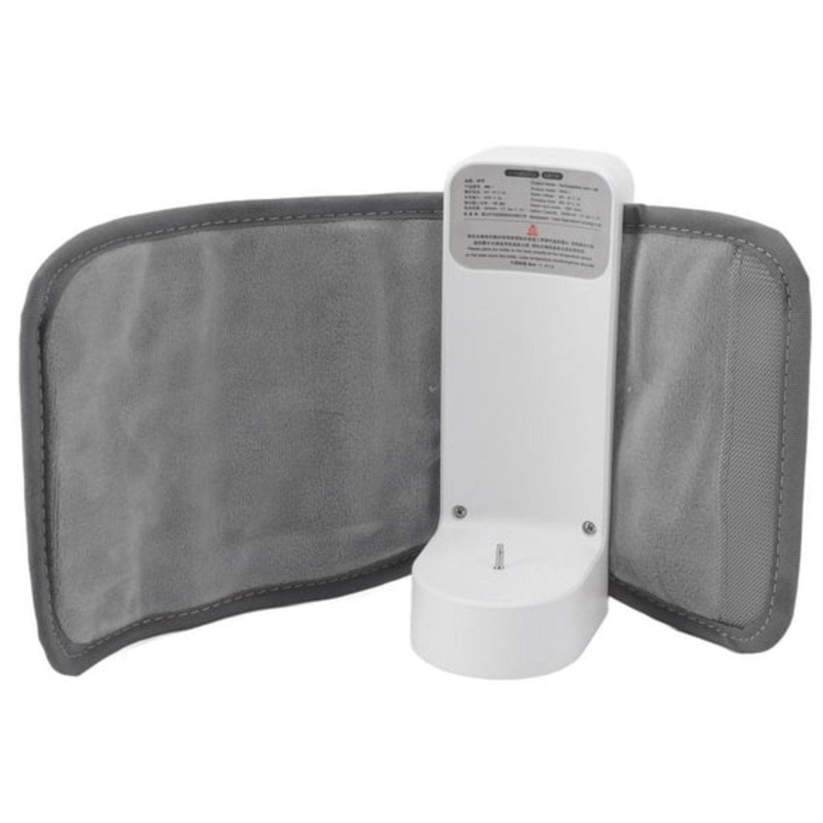 chauffe biberon portable ouvert montrant l’intérieur du dispositif