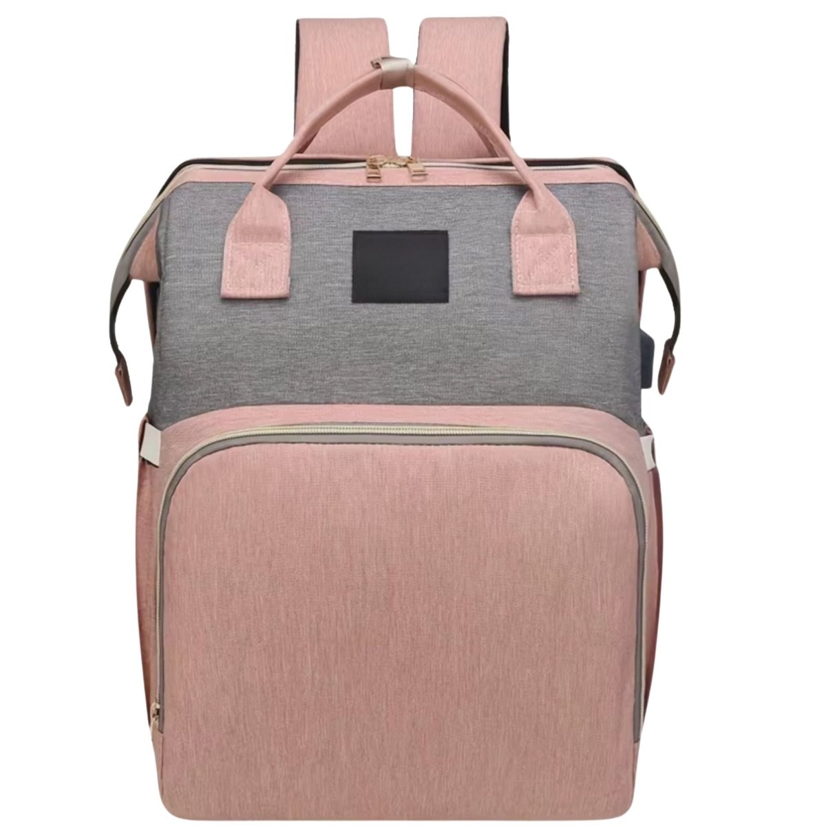 Sac à dos à langer avec fond rigide et structure renforcée pour maintien vertical