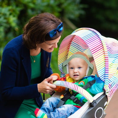 Casque anti bruit bébé vert TranquilVert avec filtration sonore avancée pour réduire efficacement les bruits extérieurs