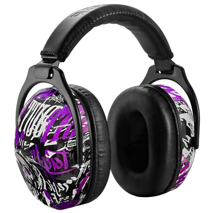 Casque antibruit enfant confortable avec coussinets larges noirs