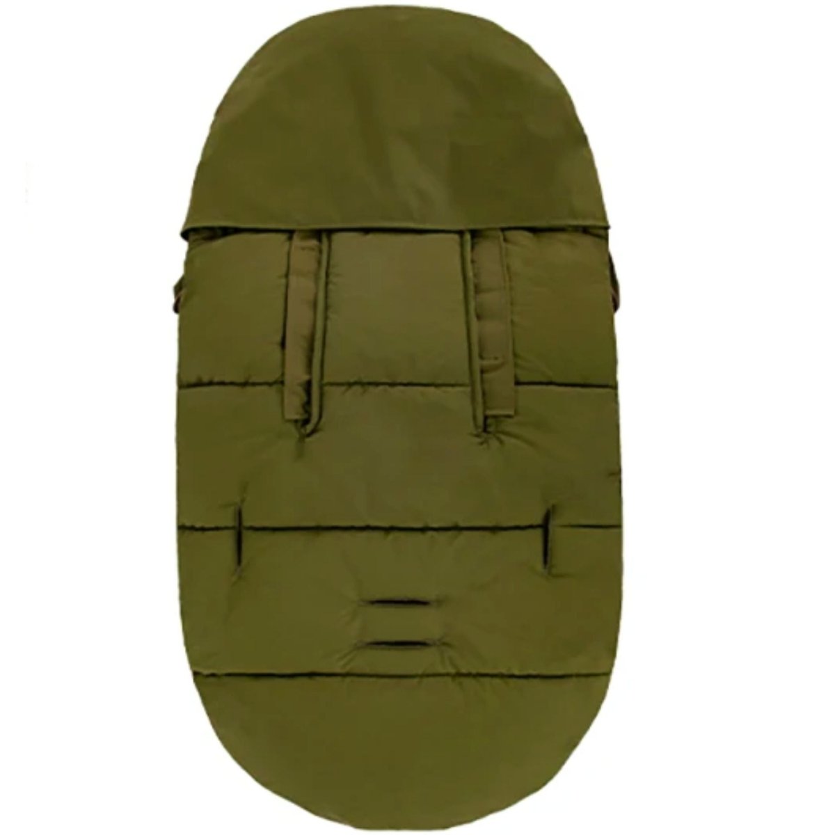 dos de chanceliere vert armée avec ouvertures pour harnais 3 ou 5 points