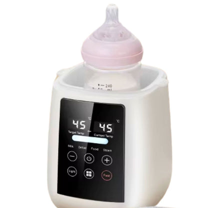 Chauffe biberon avec biberon 240 ml en cours de réchauffement