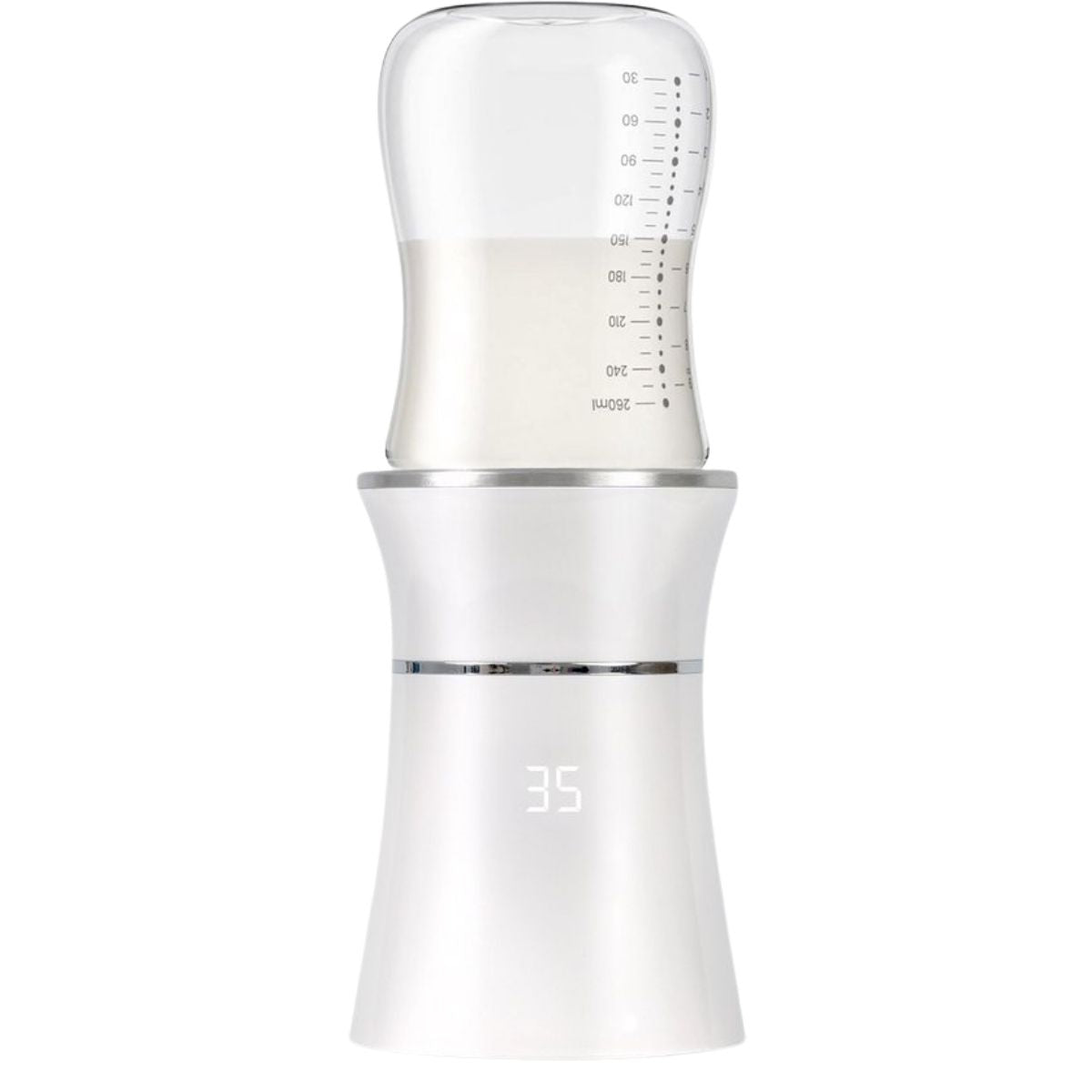 chauffe biberon nomade portable avec affichage LED à 35°C