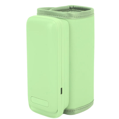 Chauffe biberon nomade vide avec revêtement textile vert