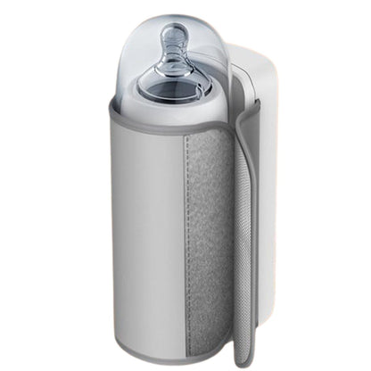 chauffe biberon portable avec manchon isolant thermique gris