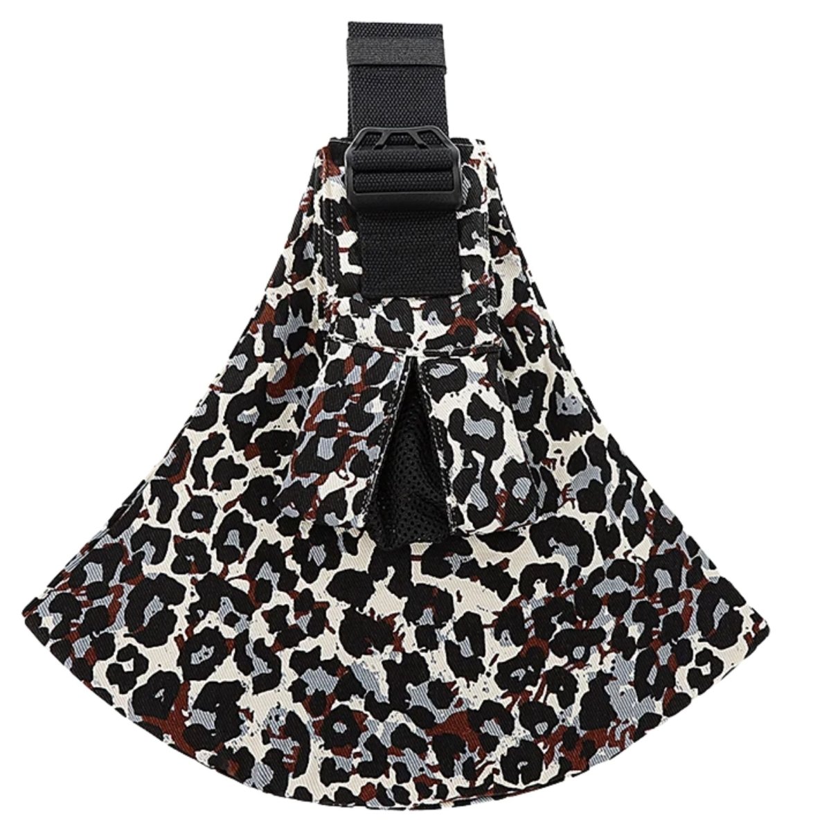 Echarpe de portage compacte motif terre secrete, tissu leger pour un portage d’appoint