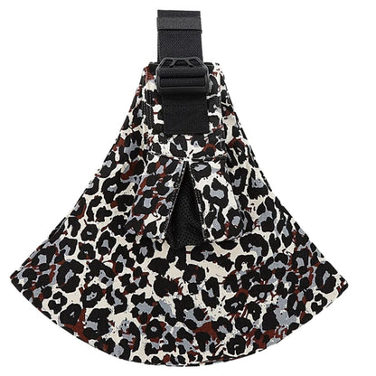 Echarpe de portage compacte motif terre secrete, tissu leger pour un portage d’appoint