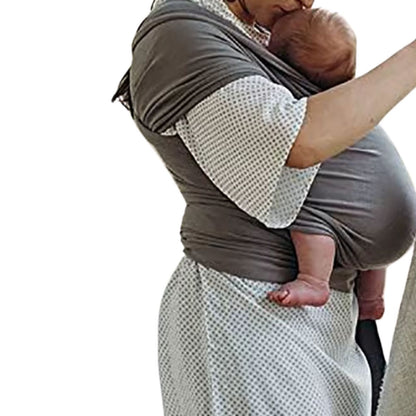 Echarpe de portage ajustée, bébé porté contre la poitrine en toute sécurité
