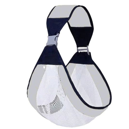 un produit seule avec boucle grise et tissu mesh blanc sur fond neutre