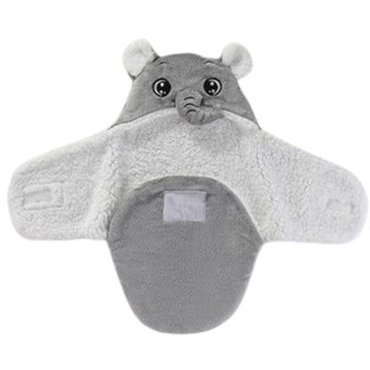 Nid d’ange ouvert sans bébé, intérieur matelassé et coutures apparentes