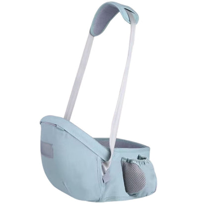 Porte bébé naissance frontal avec tissu respirant et appui-tête souple