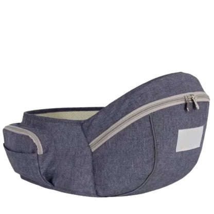 Porte bébé naissance en profil avec sangles ajustables et base physiologique