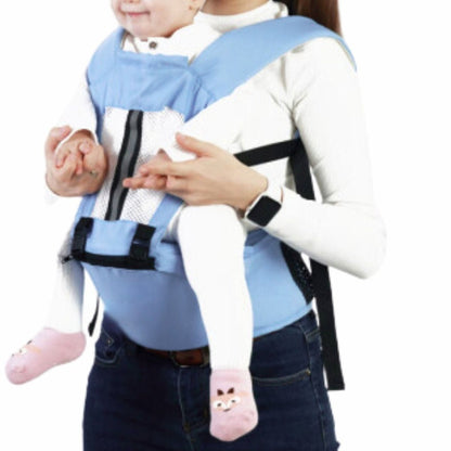 Porte bébé naissance en tissu souple, bébé blotti en toute sécurité