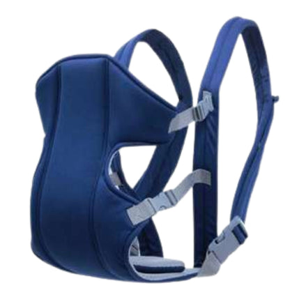 Porte bébé physiologique avec poches visibles et sangle de taille ajustable