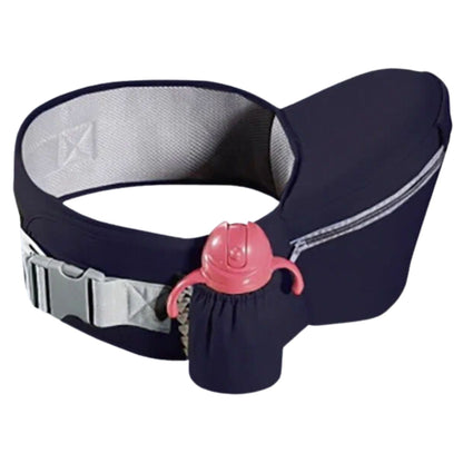 Porte bébé ergonomique avec base élargie pour un maintien optimal du bébé