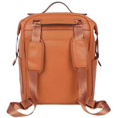 Sac à dos à langer avec bandoulière latérale et poche verticale