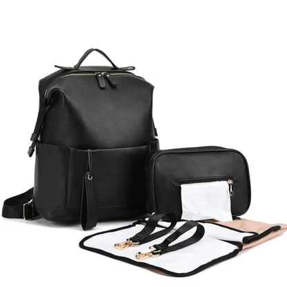 Sac à dos à langer avec kit complet comprenant trousse et matelas