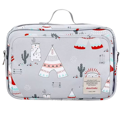 sac a langer imprimé tipi pratique et léger