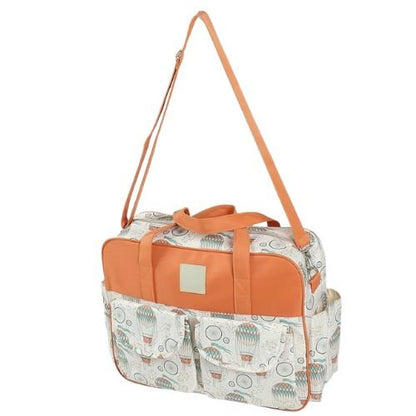 sac bebe montgolfiere porté en bandoulière avec fermeture zippée