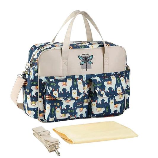 Sac de maternité Alpaga bleu marine