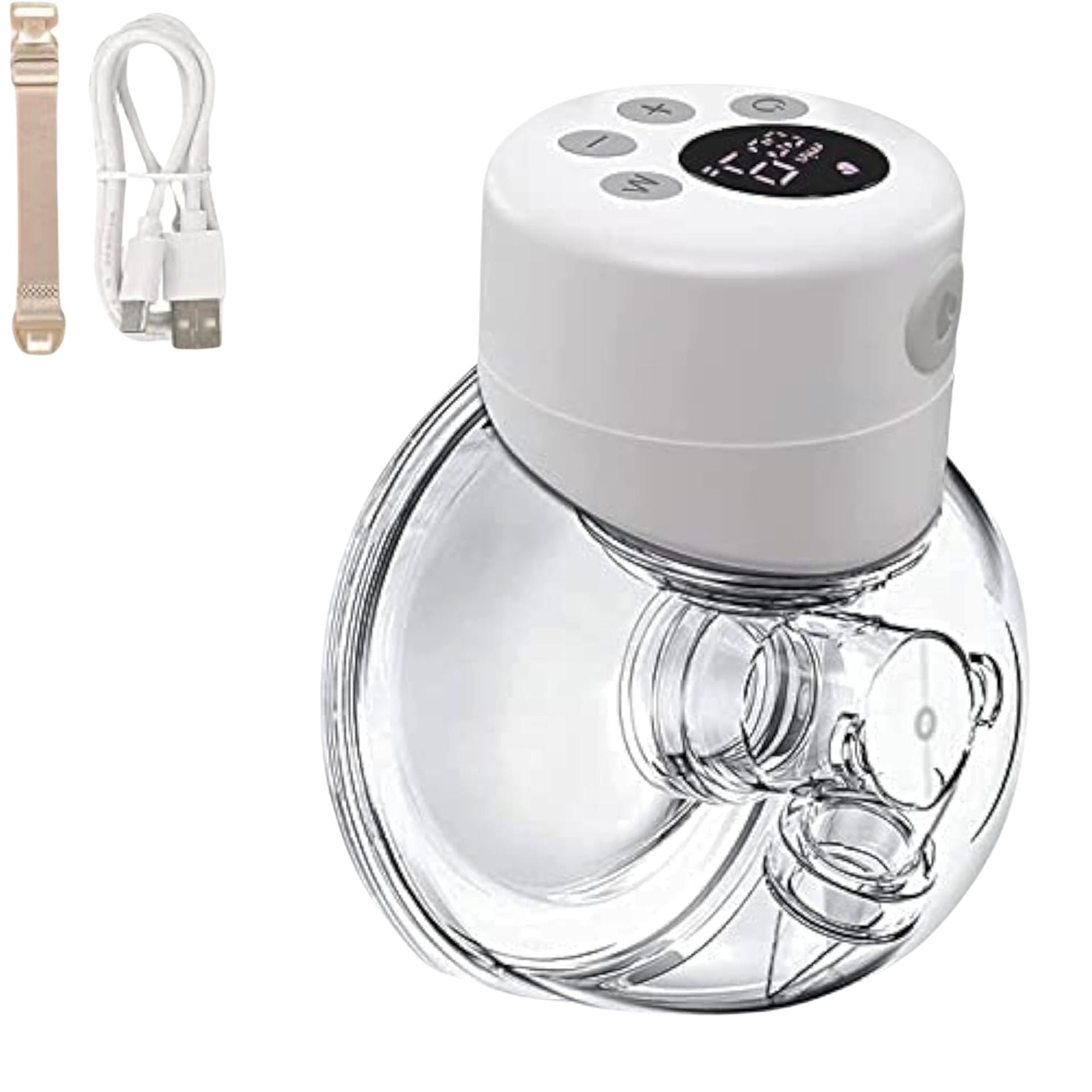 Tire lait silencieux et portable avec accessoires inclus