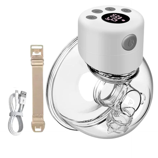 Tire lait mains libres avec sangle et câble de recharge