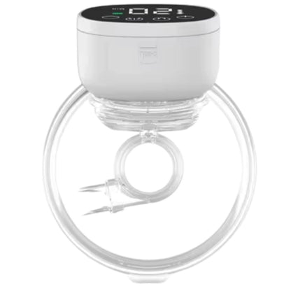 Tire lait main libre vue de face avec système d'extraction discret