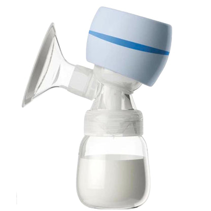 Tire lait bleu léger et pratique pour maman active