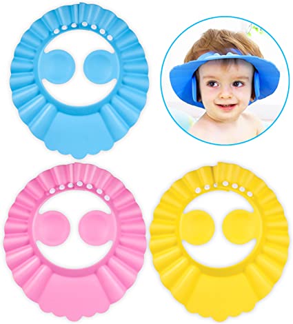 Visière chapeau pour douche bébé I ShampooCap™ - mamanpepite