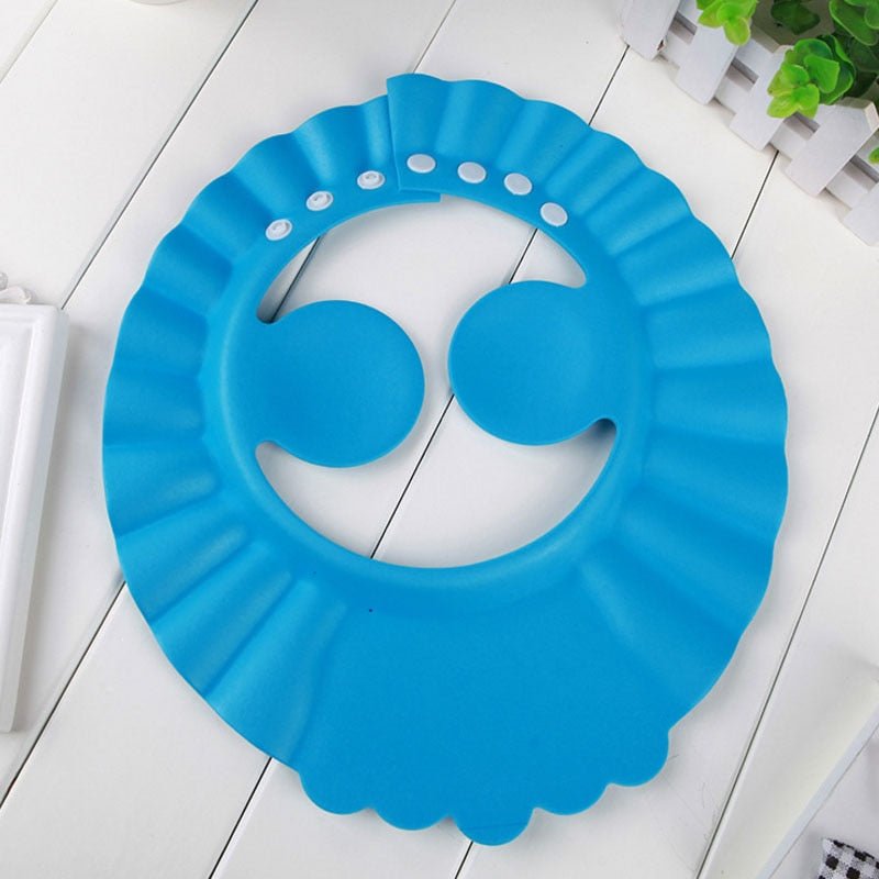 Visière chapeau pour douche bébé I ShampooCap™ - mamanpepite